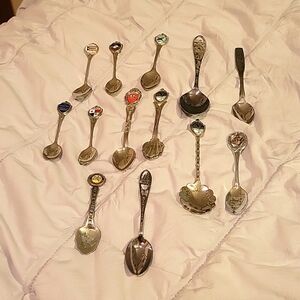 Collectible Souvenir Spoons Set